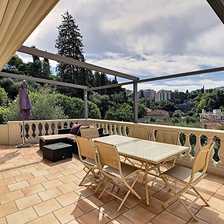 Villa Paradiso, Logement Avec Piscine, Nice Nord Luaran gambar