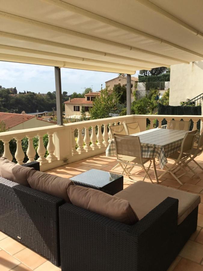 Villa Paradiso, Logement Avec Piscine, Nice Nord Luaran gambar