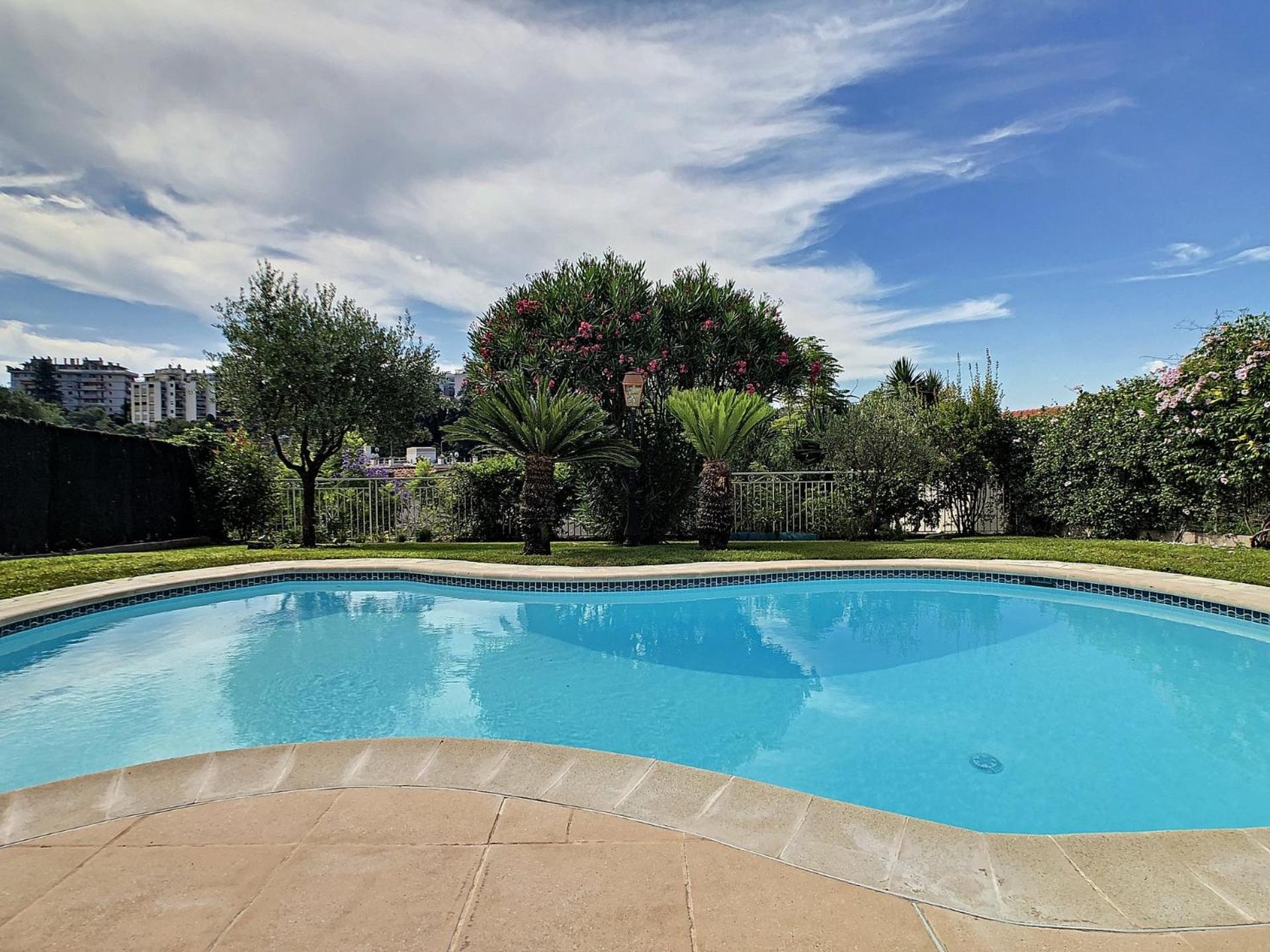 Villa Paradiso, Logement Avec Piscine, Nice Nord Luaran gambar